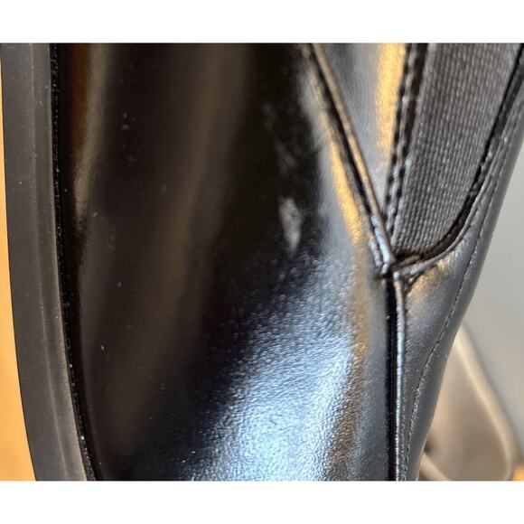 Near Mint. stacy adams hillman black bike‎ toe slip on leather loafer 11W - Picture 12 of 12